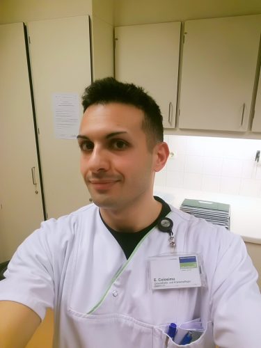 Erich, an Italian nurse in Hamburg, talks about his experience